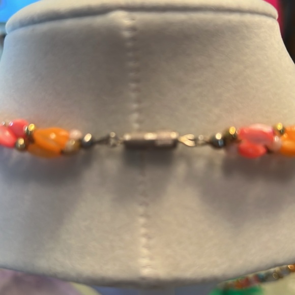 Vintage charmer!  Multicolor Beaded Necklace - Picture 4 of 4